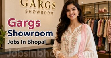 Gargs Showroom Jobs In Bhopal