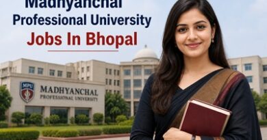 Madhyanchal Professional University Jobs In Bhopal