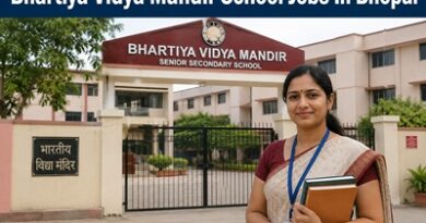 Bhartiya Vidya Mandir School Jobs In Bhopal